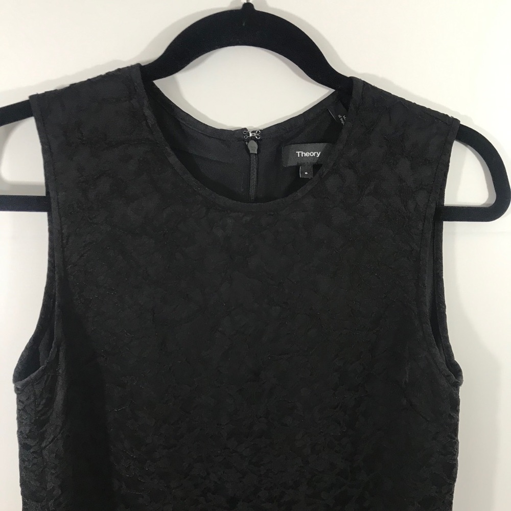 THEORY Adraya Jacquard Shift Dress 6 - Picture 3 of 9
